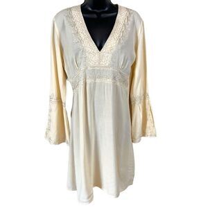 Calypso by Christiane Celle Embroidered Mini Dress